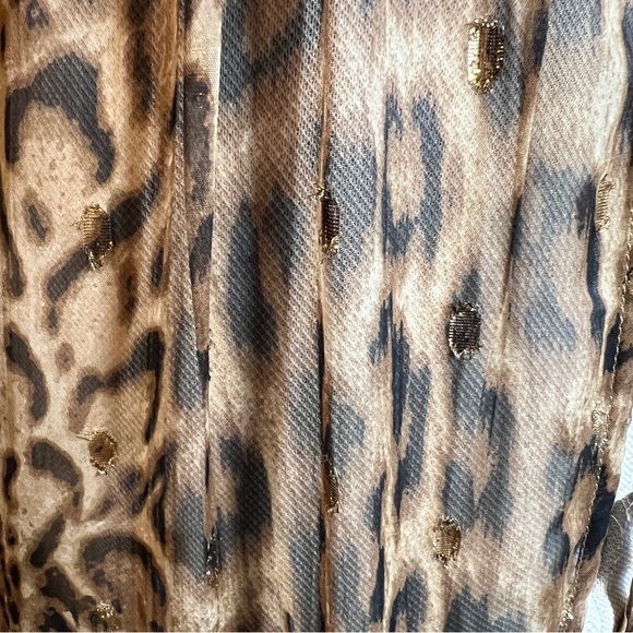 NWOT Express Sheer Maxi Dress Old Money Coverup Duster - Picture 7 of 11